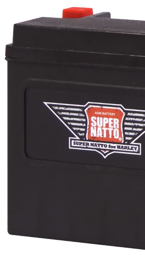 スーパーナットハーレー専用AGMバッテリー