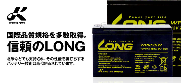 LONG(ロング) WP22-12NE バッテリー|車・バイクバッテリー交換なら格安通販のバッテリーストア