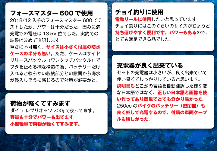 お客様の声