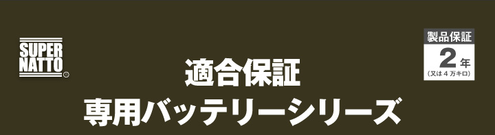 専用バッテリーシリーズ