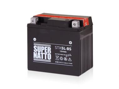 【液入れ済】STX5L-BS(密閉型)(YTX5L-BS互換)スーパーナット