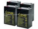 LONG(ロング) WP4.5-6 バッテリー　4個セット