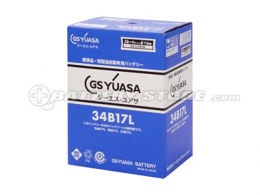 GS YUASA(ジーエス・ユアサ)HJ-34B17L 新車搭載用バッテリー【メーカー取り寄せ1〜2営業日出荷】【欠品時はご連絡いたします】