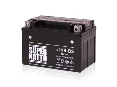 【液入れ済】STX9-BS(密閉型)(YTX9-BS互換)スーパーナット
