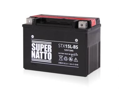【液入れ済】STX15L-BS (密閉型) (YTX15L-BS互換)スーパーナット