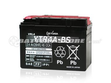 【液入れ済】GS YUASA (ジーエスユアサ) YTR4A-BS 【メーカー取り寄せ1〜2営業日出荷】【欠品時はご連絡いたします】