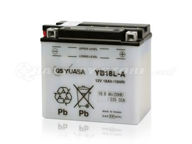 【液入れ済】GS YUASA (ジーエスユアサ) YB18L-A【メーカー取り寄せ1〜2営業日出荷】【欠品時はご連絡いたします】