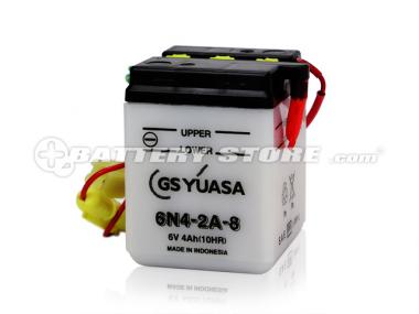 【液入れ済】GS YUASA (ジーエスユアサ) 6N4-2A-8【メーカー取り寄せ1〜2営業日出荷】【欠品時はご連絡いたします】