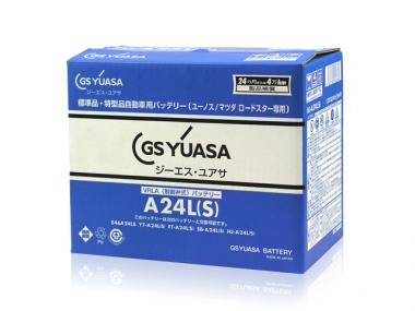 GS YUASA(ジーエス・ユアサ) HJ-A24L(S)ユーノスロードスター用バッテリー【メーカー取り寄せ1〜2営業日出荷】【欠品時はご連絡いたします】