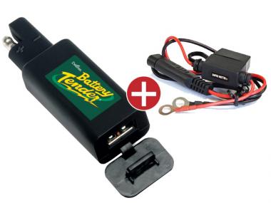 バッテリーテンダー　USBチャージャー(12V用)+車両ケーブル