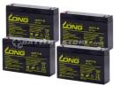 LONG(ロング) WP7-6 バッテリー　4個セット