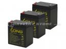 LONG(ロング) WPL5-12 バッテリー 　3個セット