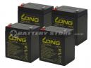 LONG(ロング) WPL5-12 バッテリー 　4個セット