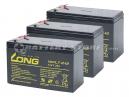 LONG(ロング) WPL7.2-12 バッテリー 　3個セット