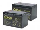 LONG(ロング) WPL12-12 バッテリー 　2個セット
